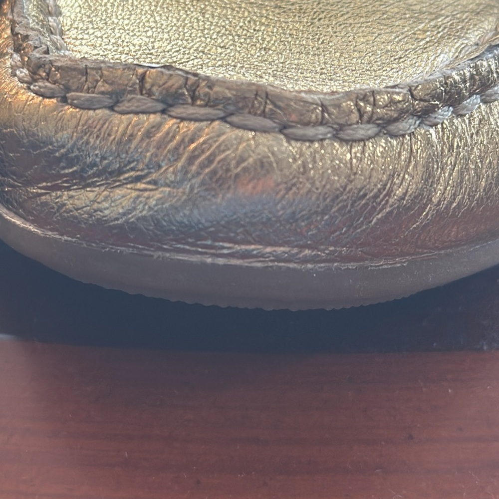 Michael Kors Gold Loafers - Picture 11 of 16